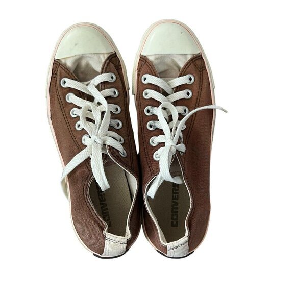 Converse Unisex All Star Chuck Taylor Brown Sneakers Shoes Size 8 Women 6 Men - Picture 4 of 10